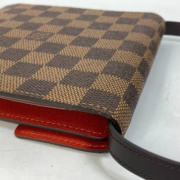 LOUIS VUITTON Brown Damier Canvas Pouch - Picture 6 of 16